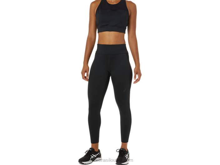 feminino kate 7/8 justo 462T3751 desempenho preto Asics
