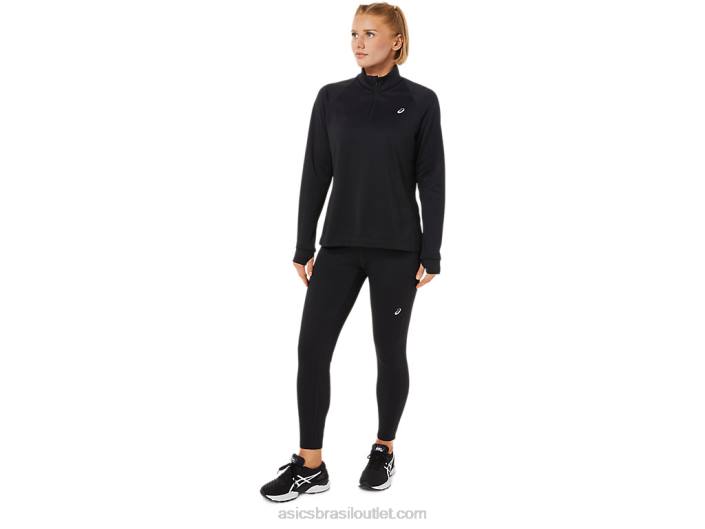 w thermopolis inverno apertado 462T3722 desempenho preto Asics