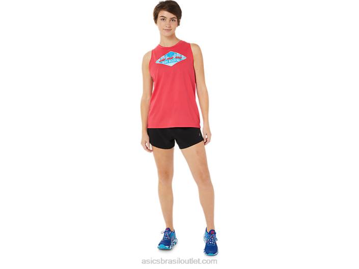 tanque feminino bos rs i 462T3714 pixel rosa Asics
